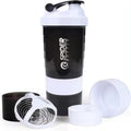 Large capacity protein powder shaking cup 550ml portable sports and fitness water cup with scale