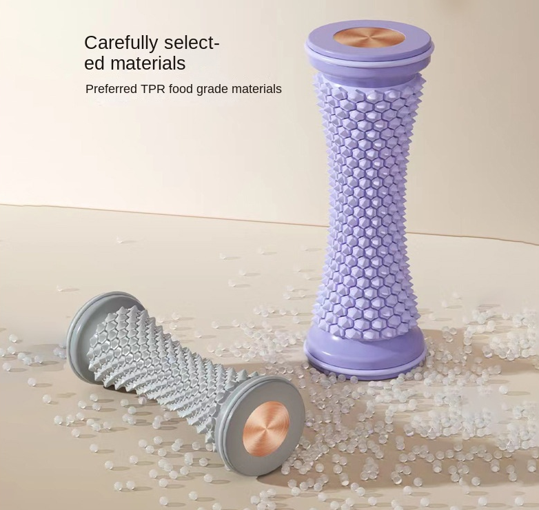 Foot Arch Massage Roller for Plantar Fasciitis Relief, Flat Feet Correction, Acupoint Therapy and Meridian Stimulation